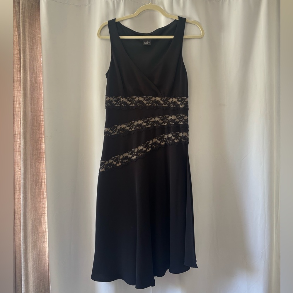 Jones New York Black Lace vintage dress
